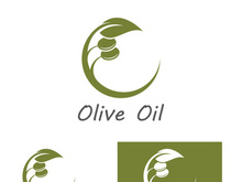 Olive fruit logo design.