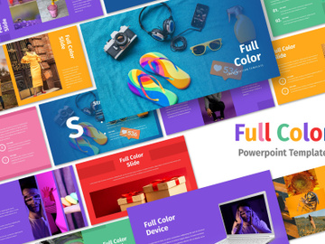 Full Color - Multipurpose Powerpoin Template preview picture