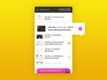 活动馈赠应用程序(Activity Feed App)
