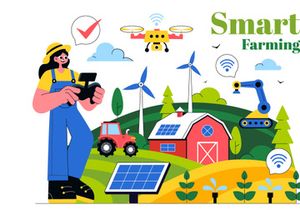 10 Smart Farming Technology Illustration