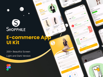 Shopphile - E-commerce App UI Kit preview picture