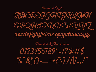 Leuthikline Beautiful Monoline Font