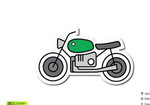 Motorcycle Vector Bundle