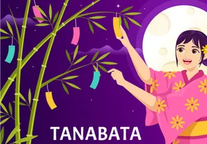 15 Tanabata Festival Vector Illustration