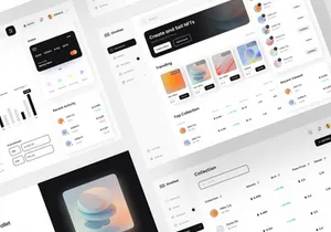 DiveSea - NFT Market Dashboard UI KIT