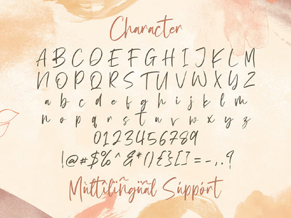 Angelwine - Handwritten Font