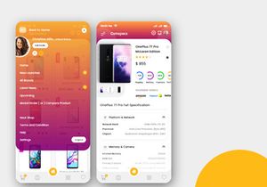 Mobile Portal or Find Latest mobile phone in market App UI Kit