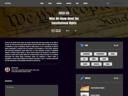 Lex Prime - Attorney & Lawyer HTML Web Template
