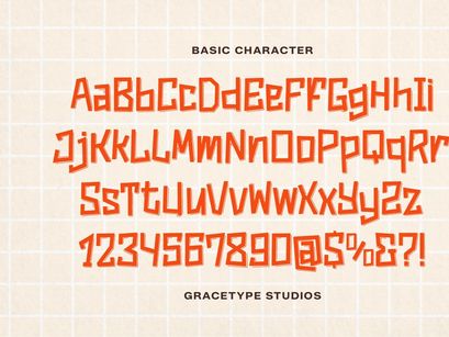 Rumble Block | Hand Drawn Display Font