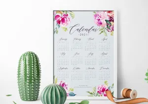 FREE PRINTABLE 2021 CALENDAR