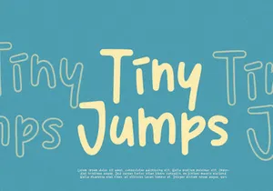 Lazy Note - Display Font