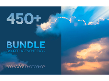 Sky Replacement Bundle for Adobe Photoshop 2021 and late preview picture