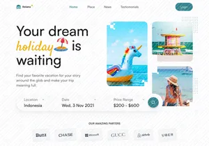 Travel Landing Page