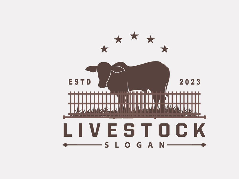 Livestock Logo, Fram Garden Design