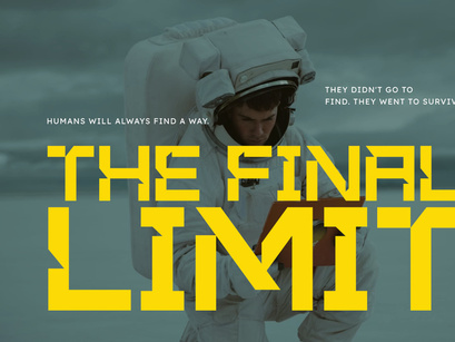 Techno Codex - Modern Futuristic Display Font