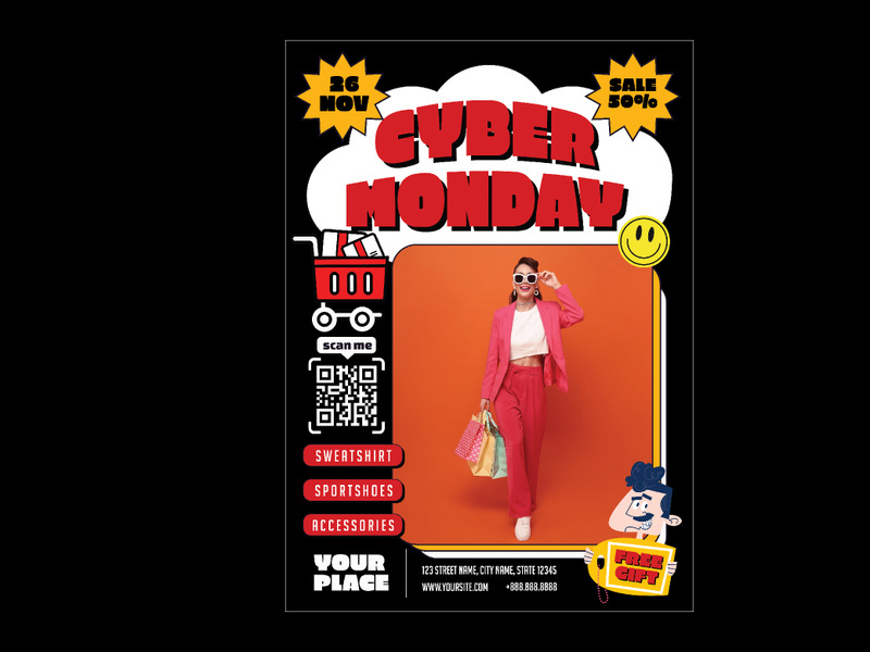 Cyber Monday Flyer