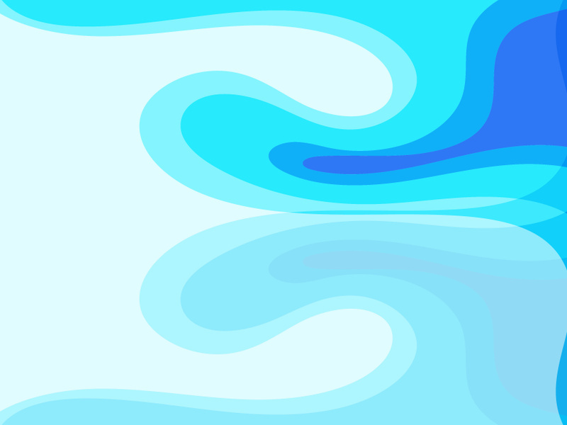 Wave blue water wallpaper background vector