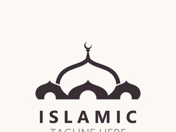 Islamic Mosque Logo design, template Islamic, Islamic Day Ramadan vector graphic creative idea preview picture