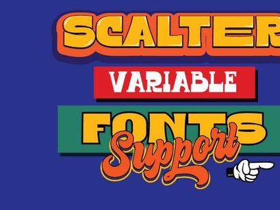 Scalter Typeface