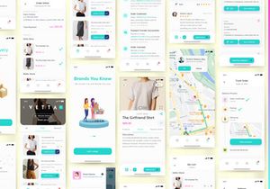 Mint Shop - Ecommerce Mobile UX/UI Kit