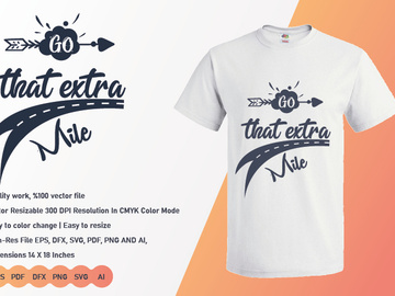 T Shirt SVG Design, Lettering Quote preview picture