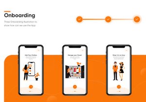 Closet Go - Clothes Management App UI Kit