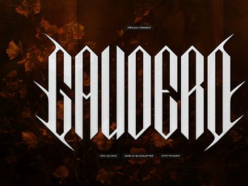 Gaudero | Display Blackletter preview picture