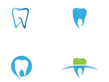 Dental logo Template vector illustration