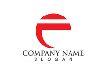 F Logo and symbol vector icon