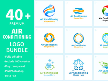 40+ Air Conditioning Logo Bundle preview picture