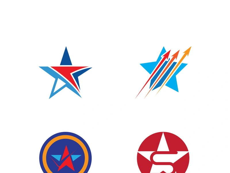 Star vector icon illustration design template