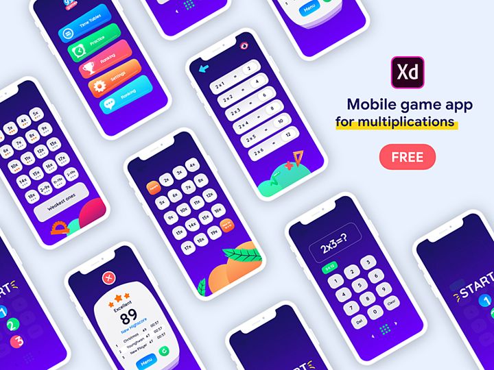Mobile game app