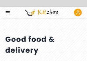 Indian Kitchen - Food Delivery Landing Page
