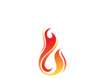 Fire flame vector illustration design preview picture