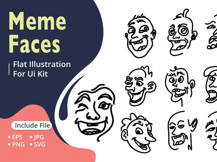 Cartoonish Face Meme