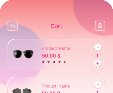 Shops- E-Commerce Mobile App UI Kit.