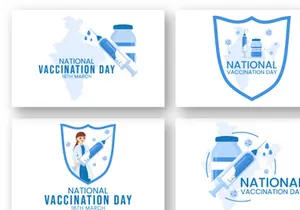 12 National Vaccination Day Illustration