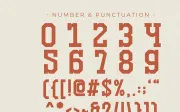 Famous Varsity - Vintage Slab Serif
