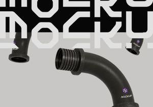 Elbow Pipe Mockup