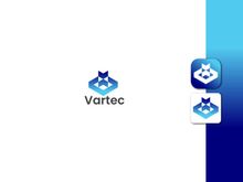 Lettermark Logo - Letter V Logo - Gradient Logo - Business Logo Design