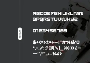 MOREKS - Futuristic Font