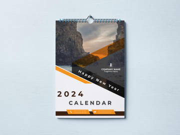 Wall Calendar 2024 Template preview picture
