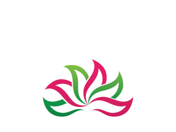 Beauty Vector lotus flowers design logo Template icon preview picture