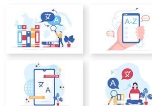 17 Translation Language Illustration