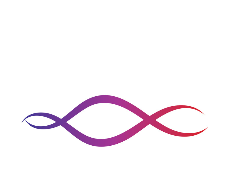 Sound waves vector illustration design template