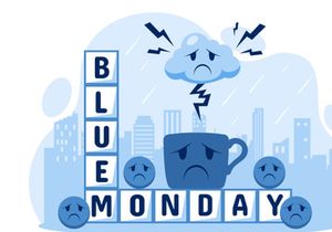 10 Blue Monday Illustration