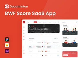 Goodminton - BWF Score Saas App preview picture