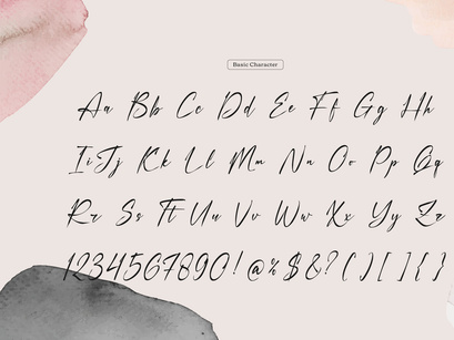 Faduga Elistonia | Handwritten Script