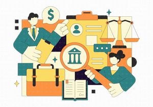 10 Law Firm Services Illustration