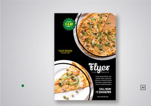 Restaurant Flyer Template Bundle V05